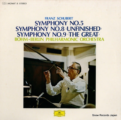 BOHM, KARL schubert; symphony no.5 MG9607