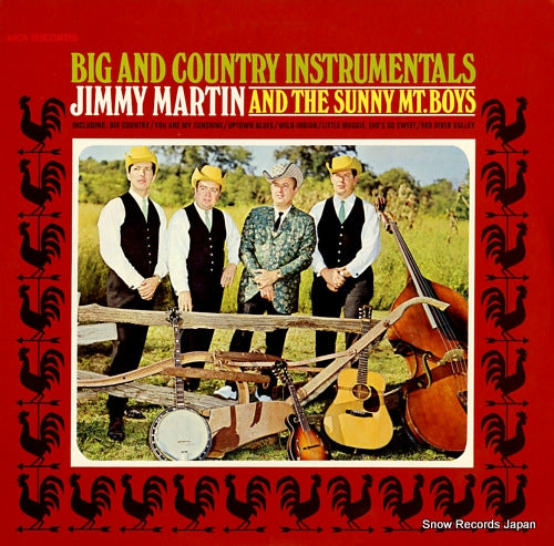 MARTIN, JIMMY big and country instrumentals VIM-5535