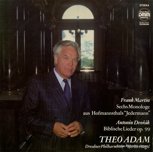 ADAM, THEO martin; monologe aus hofmannsthals "jedermann" 729203