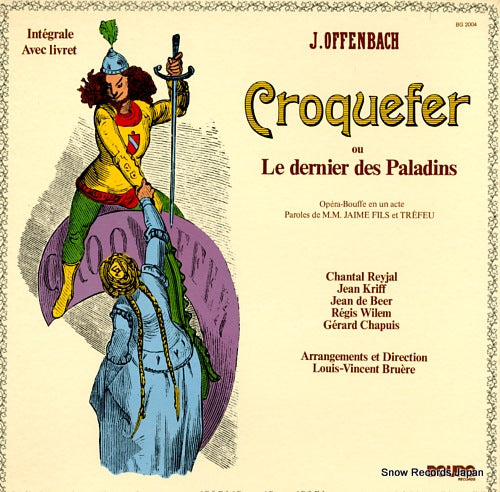 BRUERE, LOUIS-VINCENT offenbach; croquefer BG2004