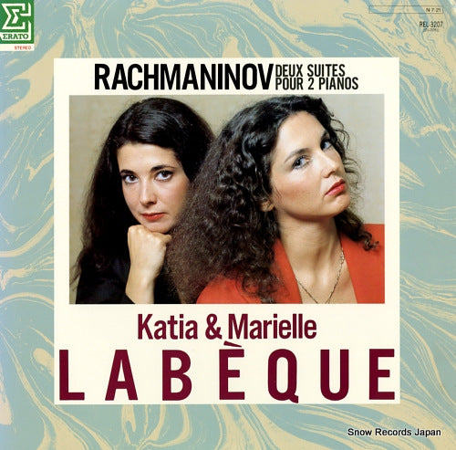 LABEQUE, KATIA AND MARIELLE rachmaninov; deux suites pour 2 pianos REL-3207
