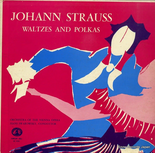 SWAROWSKY, HANS johann strauss; waltzes and polkas M2186
