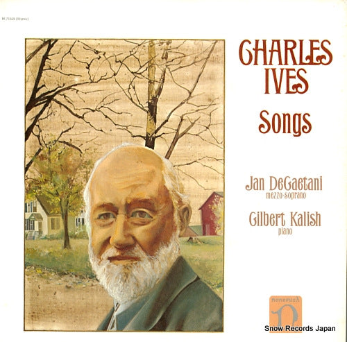 DEGAETANI, JAN charles ives songs G-5019H/H-71325