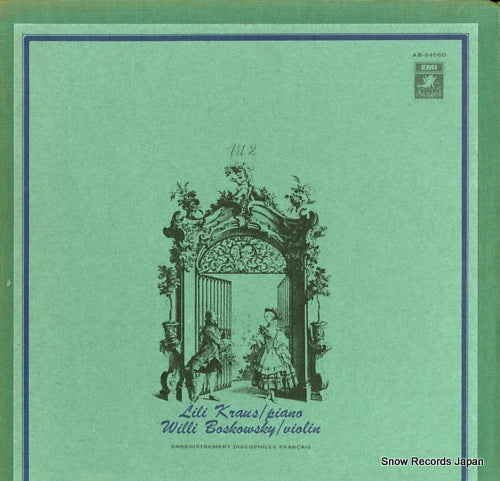 KRAUS, LILI, AND WILLI BOSKOWSKY mozart; violin sonatas (vol.2) AB-9456D