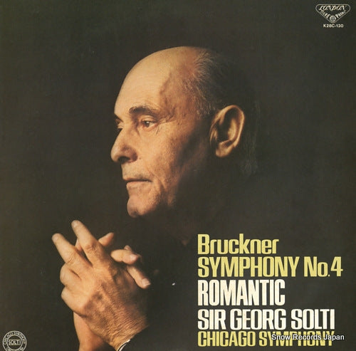 SOLTI, GEORG bruckner; symphony no.4 in e flat major "romantic" K28C-130