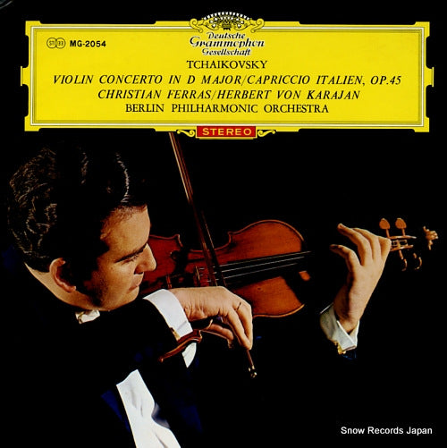 KARAJAN, HERBERT VON tchaikovsky; violin concerto in d major MG-2054