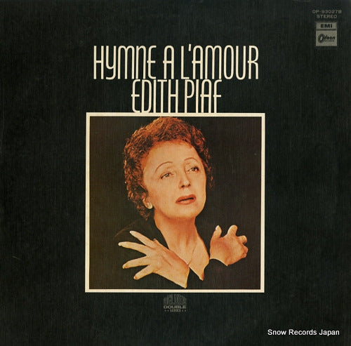 PIAF, EDITH hymne a l'amour OP-93027B