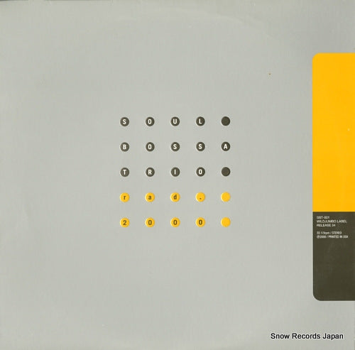 SOUL BOSSA TRIO rad.2000 SBT-001