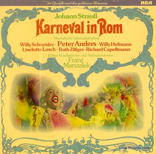 MARSZALEK, FRANZ johann strauss; karneval in rom VL30312