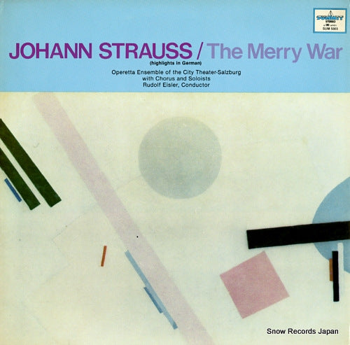 EISLER, RUDOLF johann strauss; the merry war (highlights in german) SUM5003