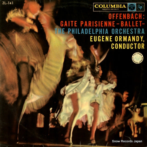 ORMANDY, EUGENE offenbach; gaite parisienne -ballet- ZL-141