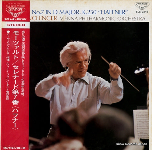 MUNCHINGER, KARL mozart; serenade no.7 in d major, k.250 "haffner" SLC2248