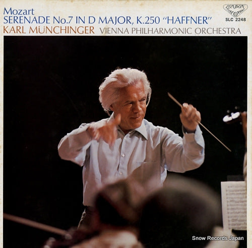 MUNCHINGER, KARL mozart; serenade no.7 in d major, k.250 "haffner" SLC2248
