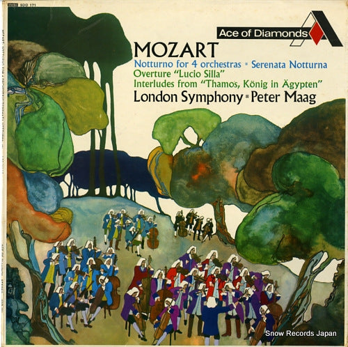 MAAG, PETER mozart; notturno for 4 orchestras / serenata notturna, etc. SDD171