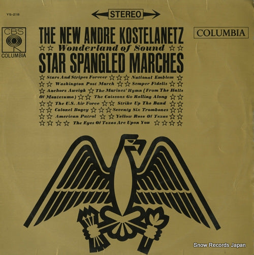 NEW ANDRE KOSTELANETZ, THE star spangled marches YS-218