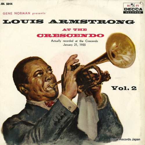 ARMSTRONG, LOUIS louis armstrong at the crescendo vol.2 JDL5044