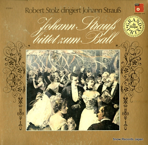 STOLZ, ROBERT johann strauss; bittet zum ball UPS-228-9-B