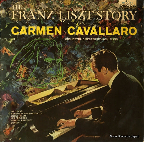 CAVALLARO, CARMEN the franz liszt story JDL5024