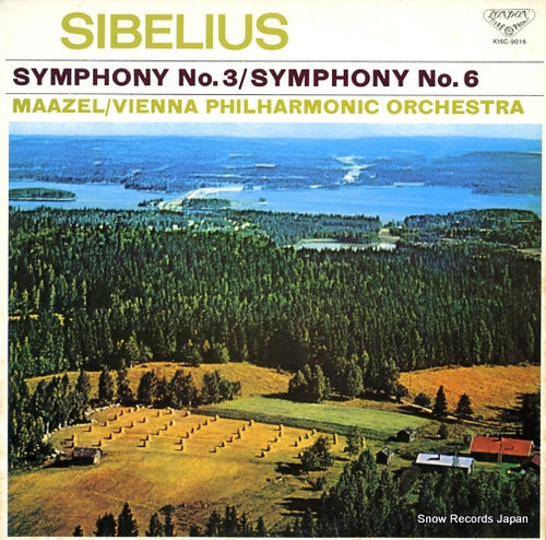 MAAZEL, LORIN sibelius; symphony no.3 in c major, op.52 K15C-9016