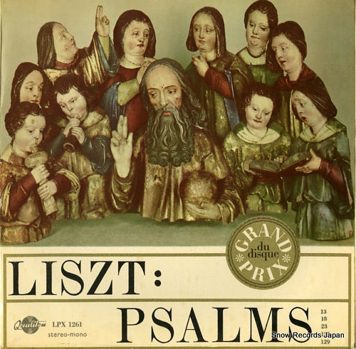 FORRAI, MIKLOS liszt; psalms LPX1261