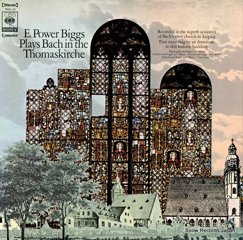 BIGGS, E. POWER e. power biggs plays bach in the thomaskirche SOCL97
