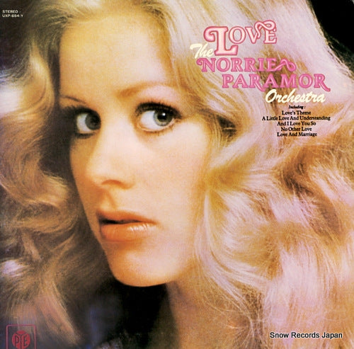 PARAMOR, NORRIE, ORCHESTRA, THE the love UXP-654-Y