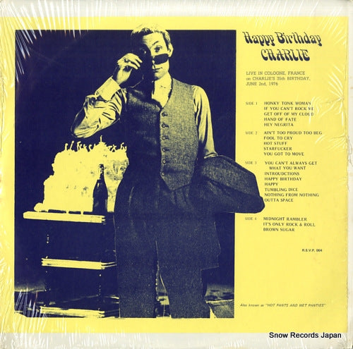 ROLLING STONES, THE happy birthday charlie R.S.V.P.004