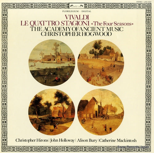 HOGWOOD, CHRISTOPHER vivaldi; le quattro stagioni "the four seasons" L20C-5202