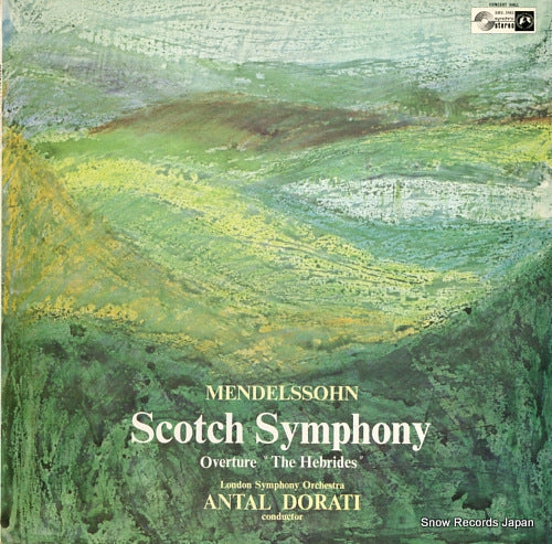 DORATI, ANTAL mendelssohn; symphony no.3 in a minor, op.56 "scotch symphony" SMS-2465