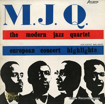 MODERN JAZZ QUARTET, THE european concert highlights SMJ-6001