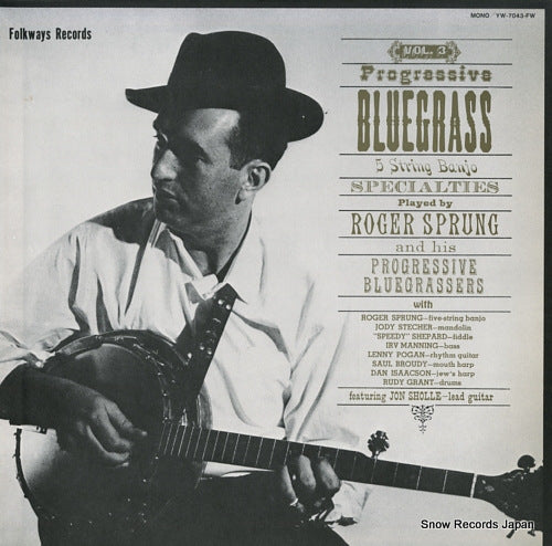 SPRUNG, ROGER progressive bluegrass YW-7043-FW