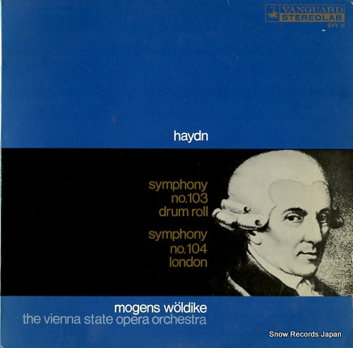 WOLDIKE, MOGENS haydn; symphony no.103 in e flat major "drum roll" SVY11