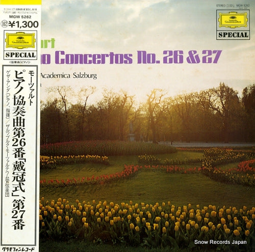 ANDA, GEZA mozart; piano concertos no.26 & 27 MGW5262