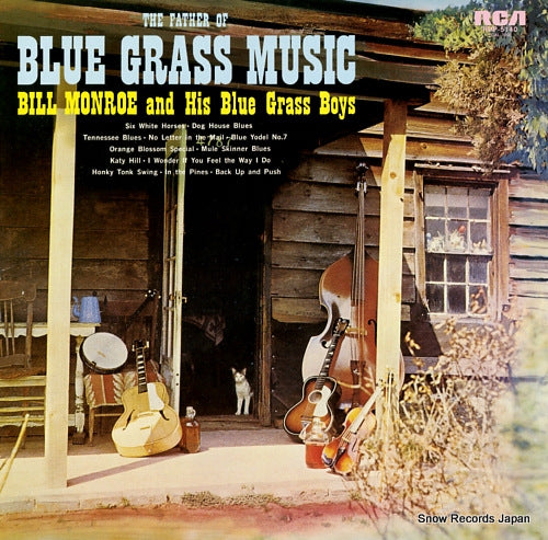 MONROE, BILL, AND HIS BLUE GRASS BOYS the father of blue grass music RMP-5140