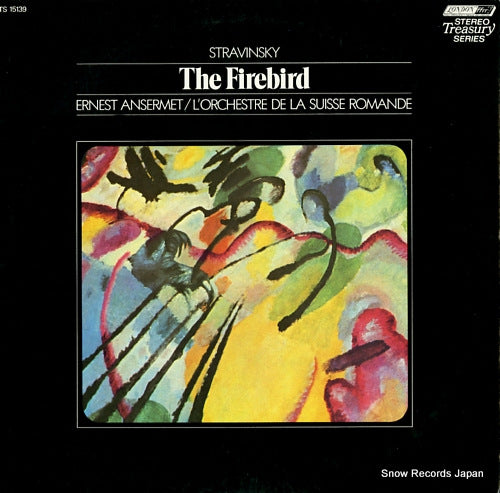 ANSERMET, ERNEST stravinsky; the firebird complete ballet STS15139