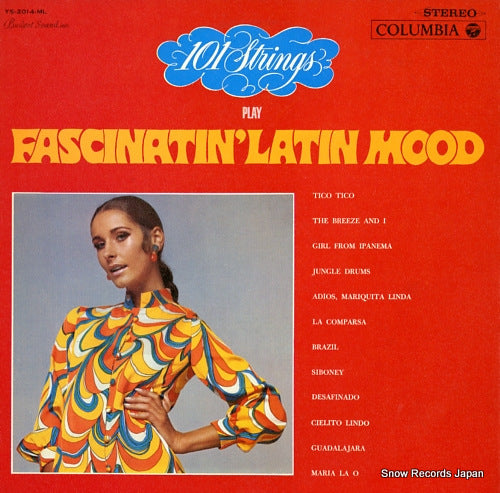 101 STRINGS 101 strings play fascinatin' latin mood YS-2014-ML