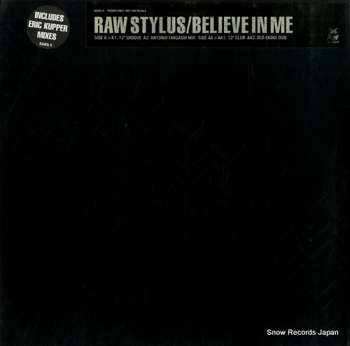 RAW STYLUS believe in me RAWS4