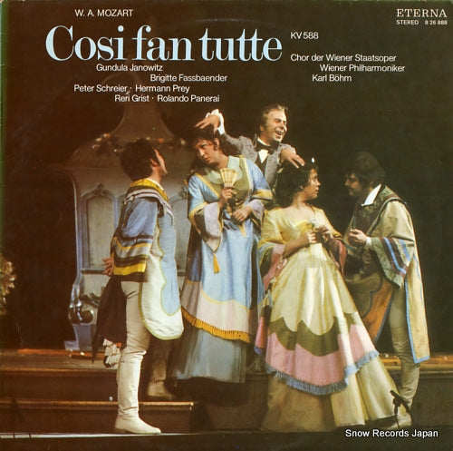 BOHM, KARL mozart; cosi fan tutte 826888