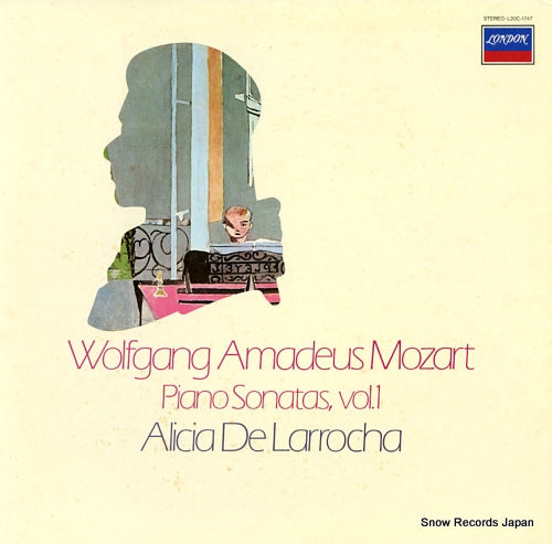 DE LARROCHA, ALICIA mozart; piano sonatas, vol.1 L20C-1747