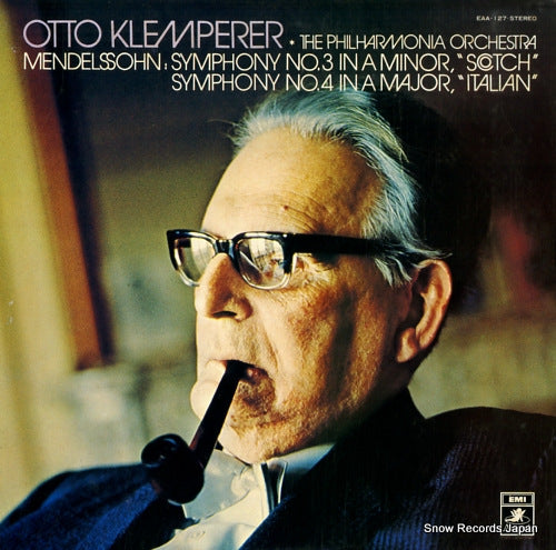KLEMPERER, OTTO mendelssohn; symphony no.3 in a minor, "scotch" EAA-127