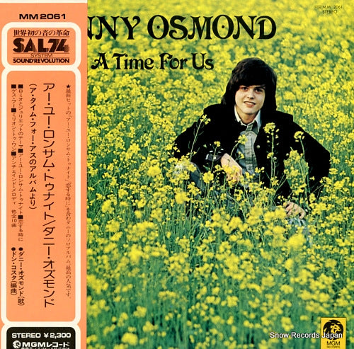 OSMOND, DONNY AND MARIE a time for us MM2061