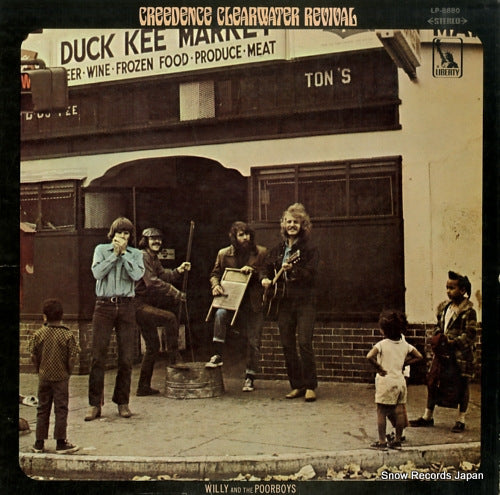 CREEDENCE CLEARWATER REVIVAL willy and the poorboys LP-8880