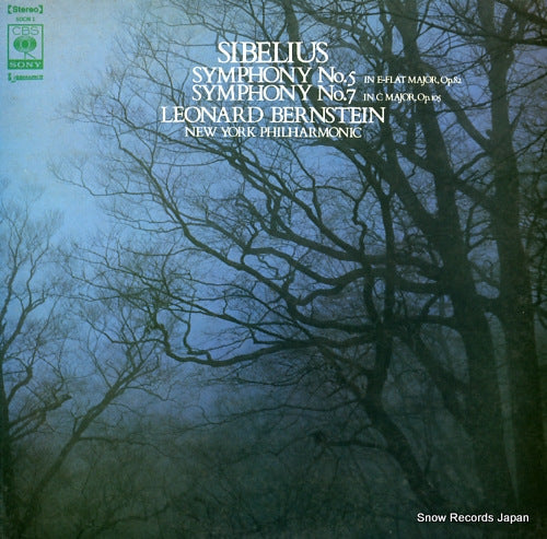 BERNSTEIN, LEONARD sibelius; symphony no.5 in e-flat major, op.82 SOCM1