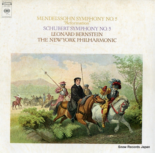 BERNSTEIN, LEONARD mendelssohn; symphony no.5 in d minor, op.107 "reformation" MS7295