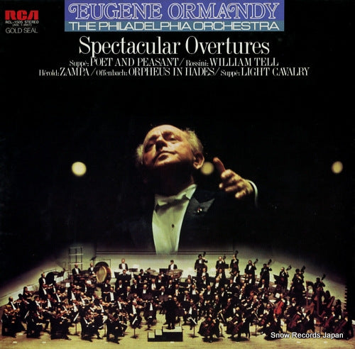 ORMANDY, EUGENE spectacular overtures RCL-1505