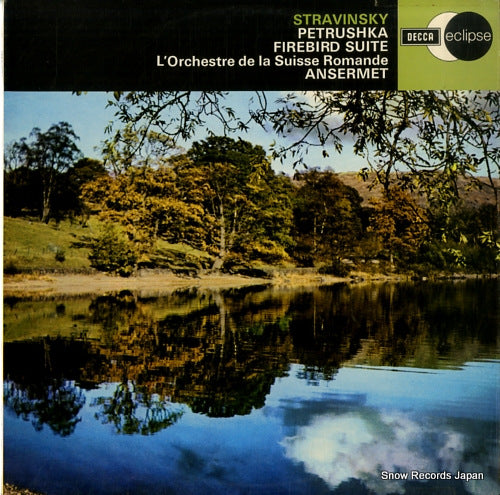 ANSERMET, ERNEST stravinsky; petrouchka, firebird suite ECS508