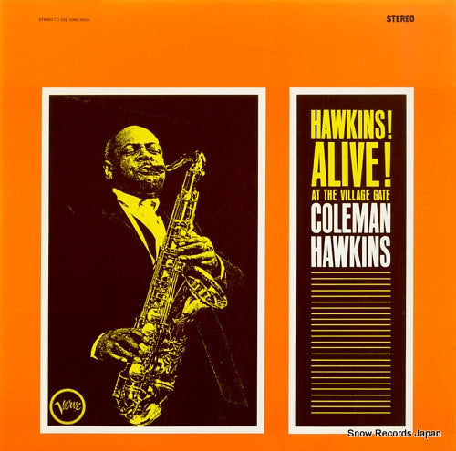 HAWKINS, COLEMAN hawkins! alive! at the village gate 20MJ0024