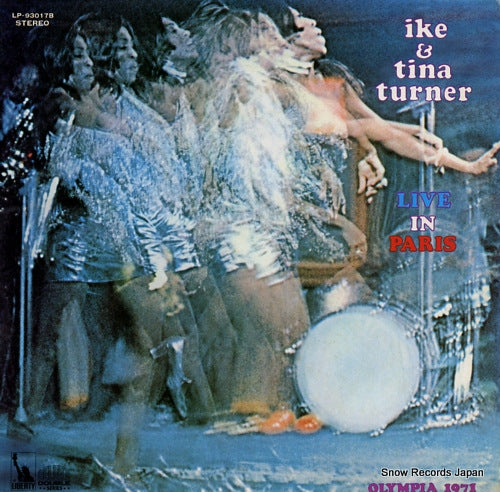 TURNER, IKE AND TINA live in paris LP-93017B