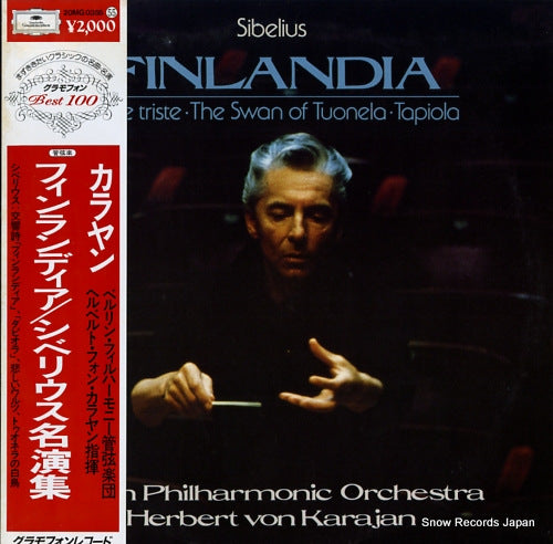 KARAJAN, HERBERT VON sibelius; finlandia 20MG0355