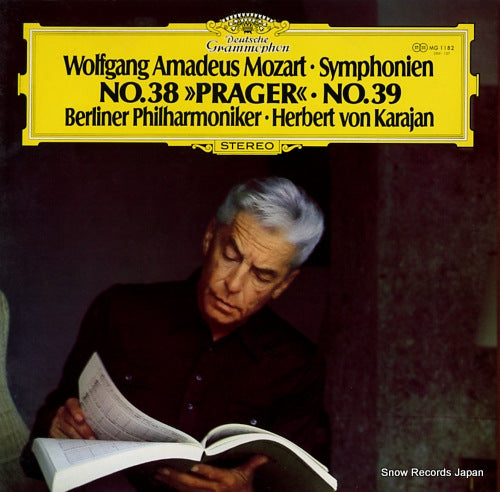 KARAJAN, HERBERT VON mozart; symphonien no.38"prague", no.39 MG1182